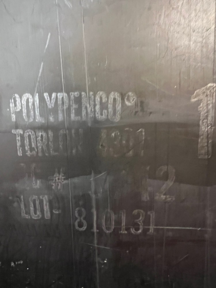 Polypenco Torlon 4301 1-inch sheet