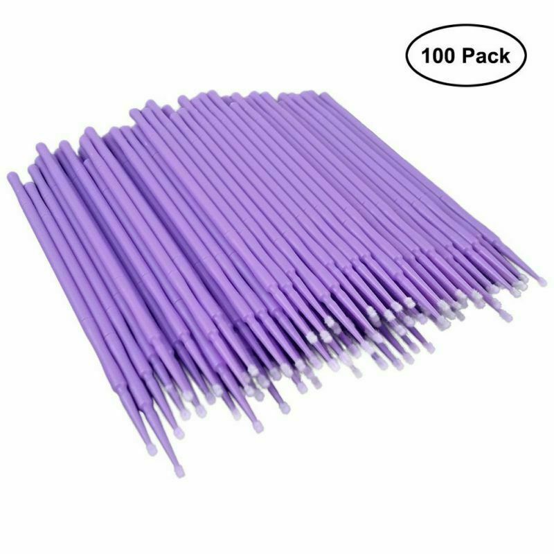 100x Car Touch Up Paint Micro Brush Brushes Small Tips Applicator Tool Universal