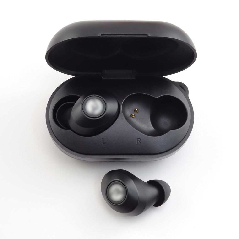 NANLANFAN Replacement Silicone Ear Tips for Ray-con E25, Black