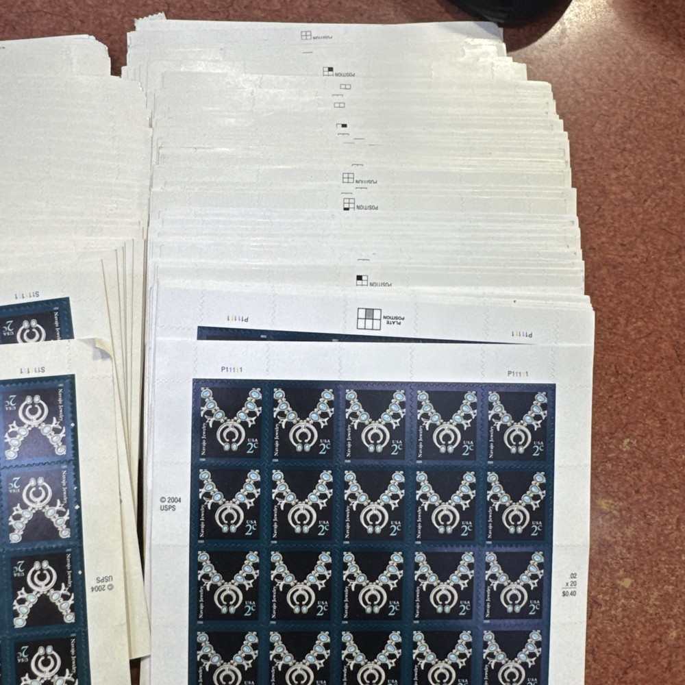 1 Cent and 2 Cent Stamps! $75.40 Value