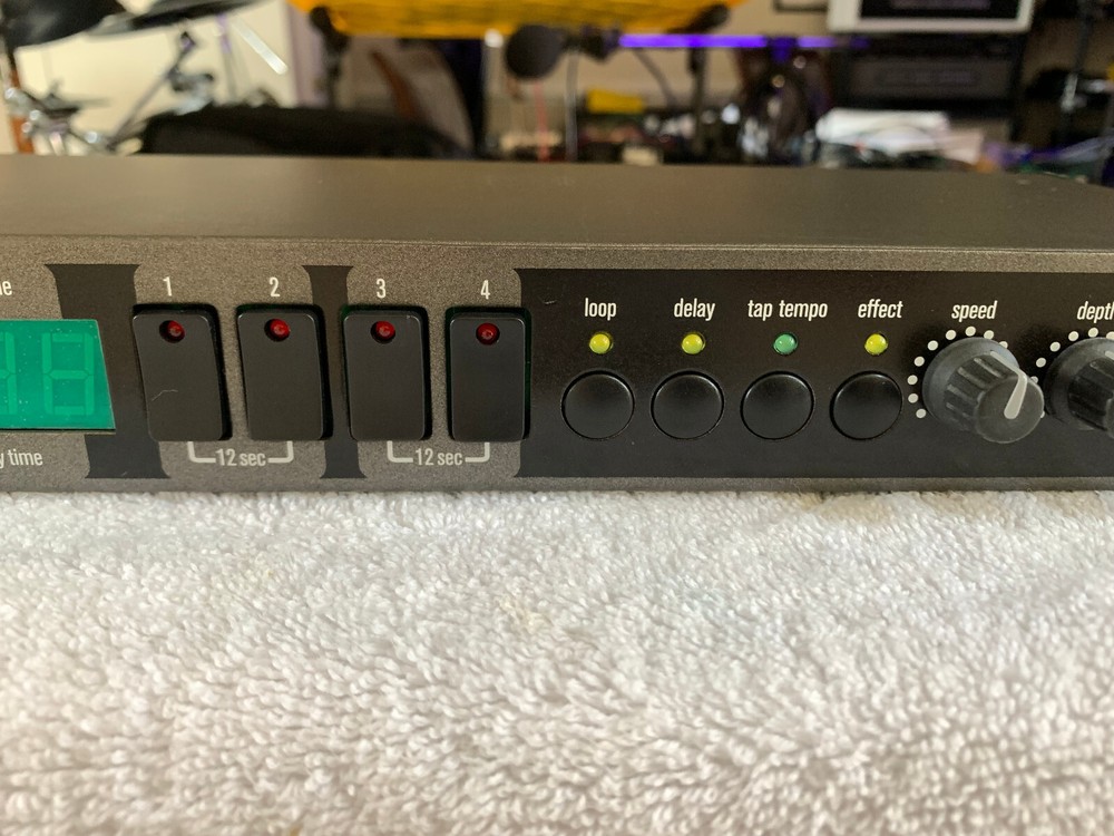 DOD Digitech D12 Dimension 12 Looper Sampler 1999 Rack Rare