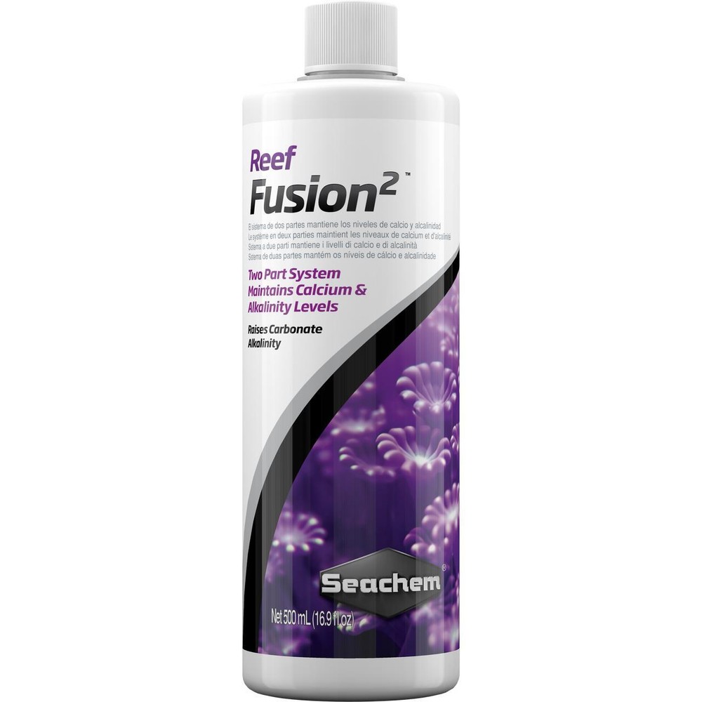 Reef Fusion "2" Two Part Calcium/Buffer System (500 mL) - Seachem