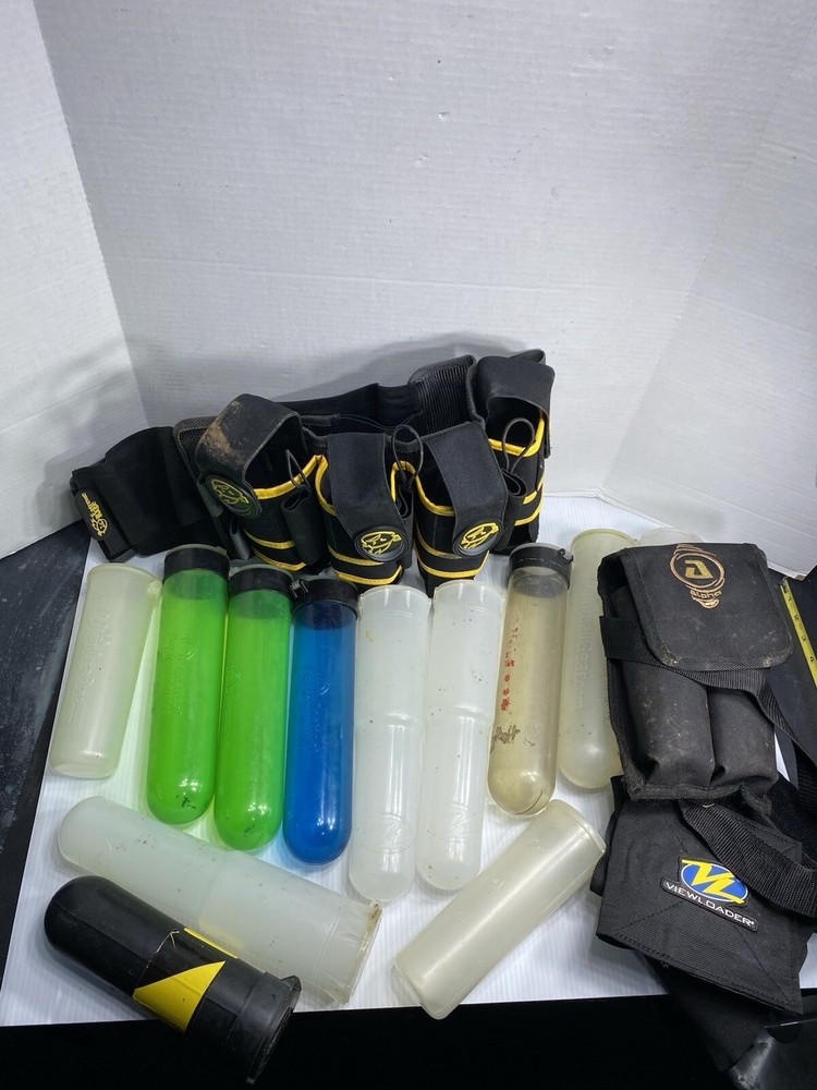 Mixed Tactical Performance View loader Alpha Pod Holders Pouch  Belt Paintball