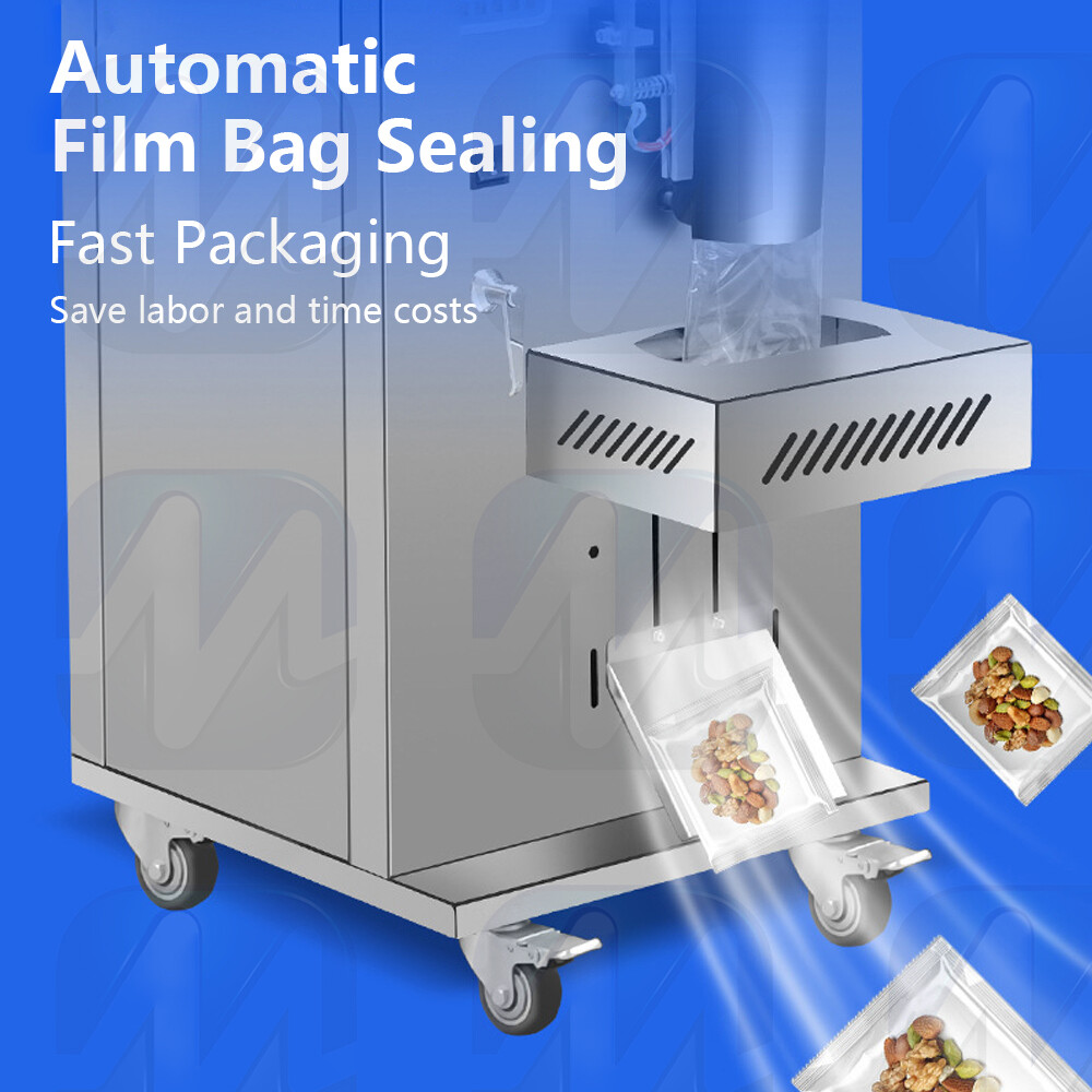 Powder granule packaging machine, fully automatic commercial vertical packaging