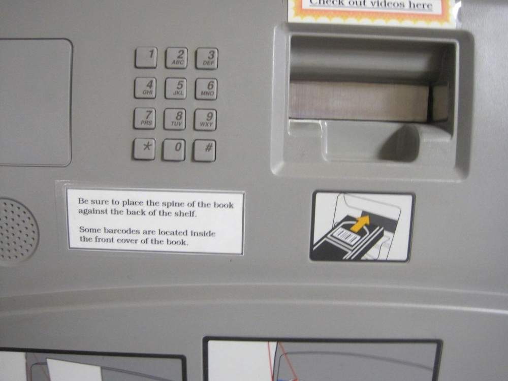 3M LIBRARY SYSTEMS 6210 SELF CHECKOUT SELFCHECK W/ SOFTWARE + LASER BARCODE