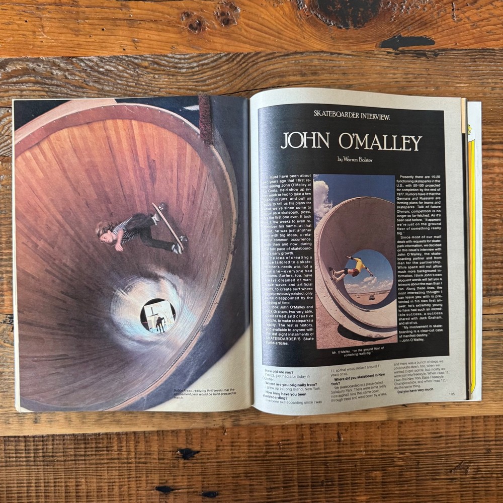SkateBoarder Magazines from 1977. July, and/or August Issues.