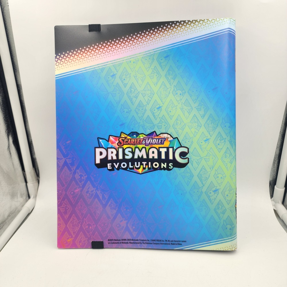 Pokemon TCG: S&V Prismatic Evolutions Binder + Poster