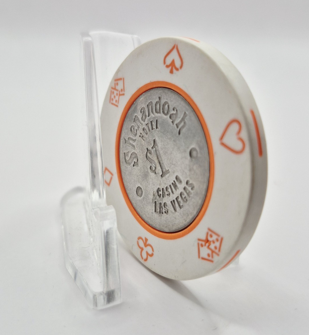 Shenandoah Hotel Casino Las Vegas Nevada 1980 $1 Casino Chip N2144