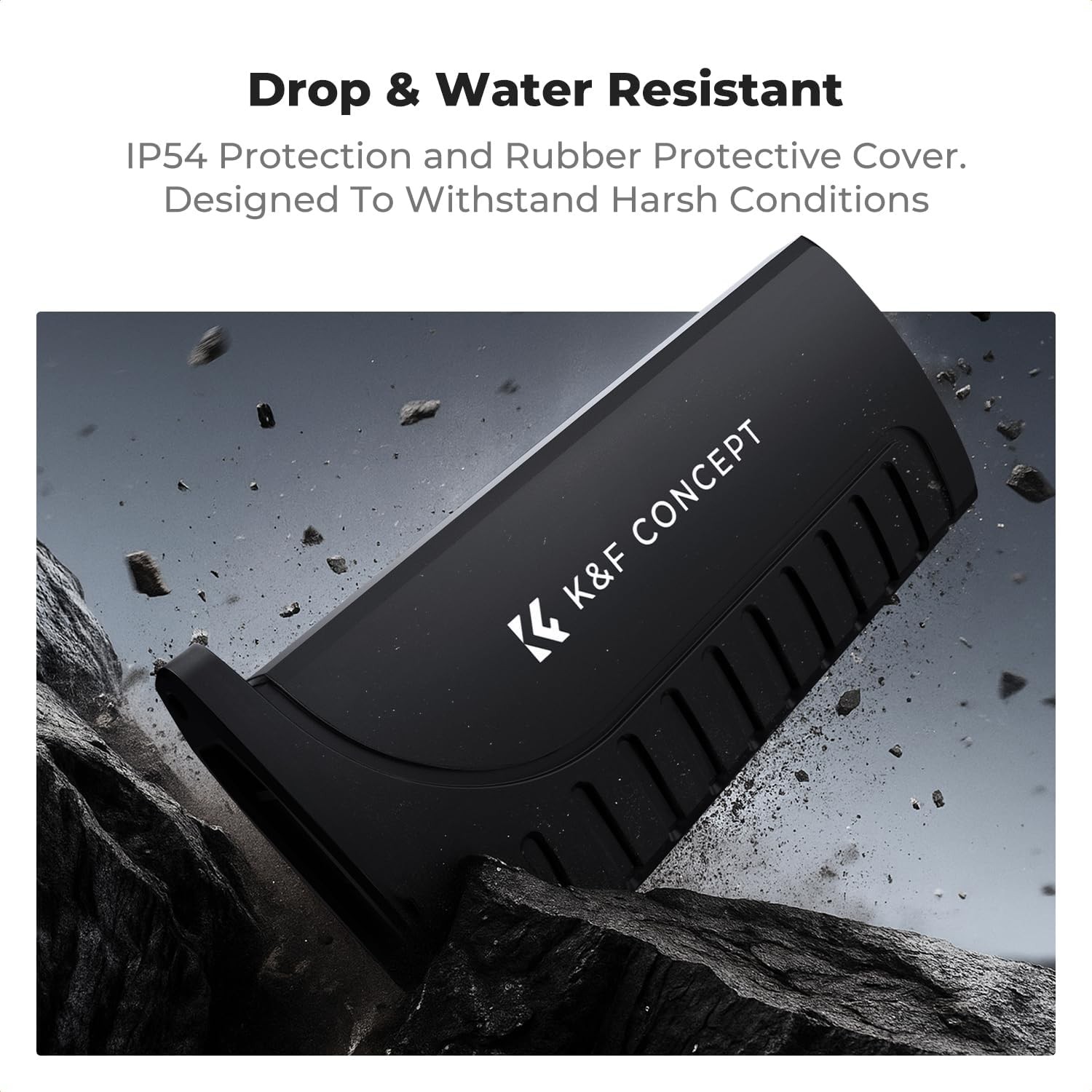 K&F Concept 2-in-1 SD Card Reader Adapter & Memory Card Case for Camera Drones