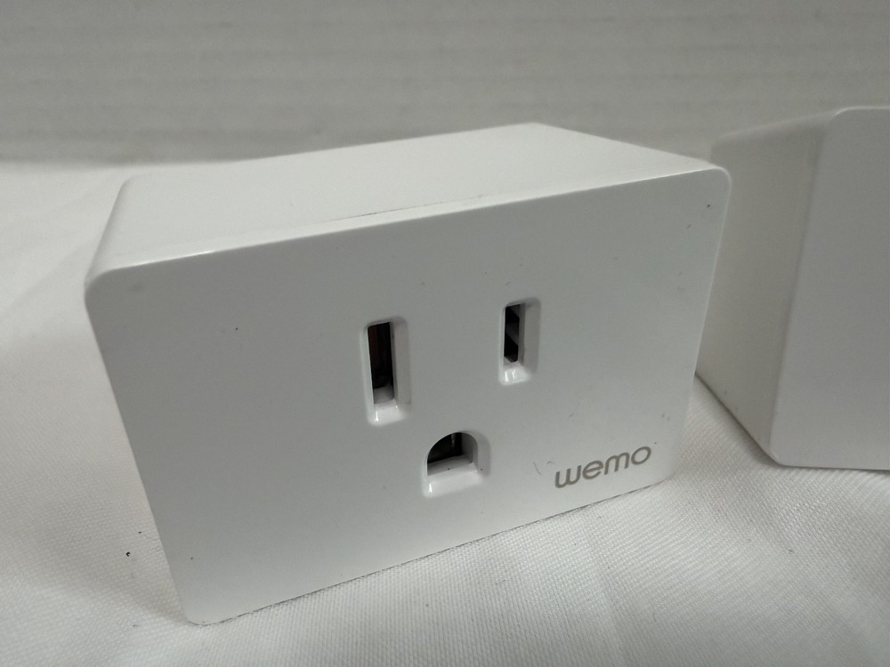 WeMo WiFi Enabled Mini Smart Plug - White - Quantity 3