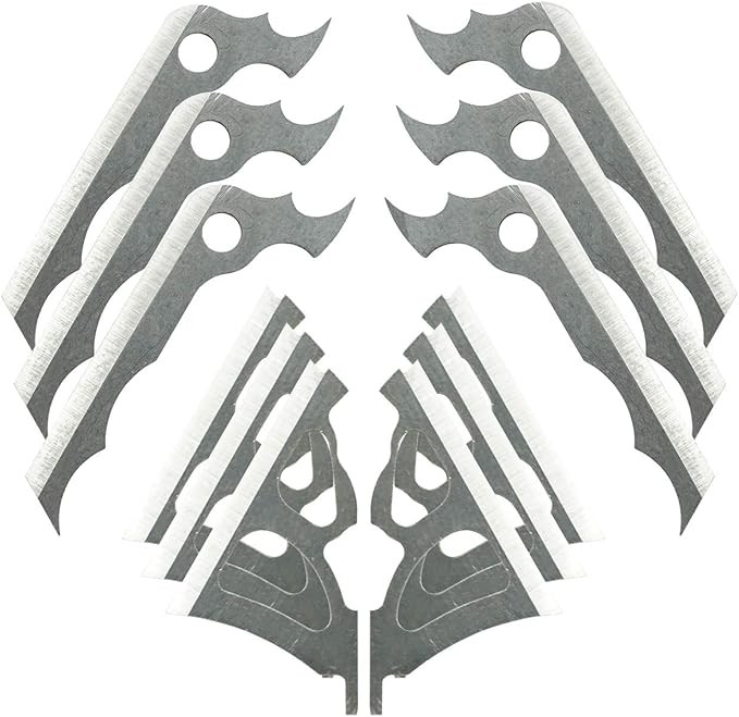 Wac'Em 4-Blade Hybrid Crossbow Replacement Blades