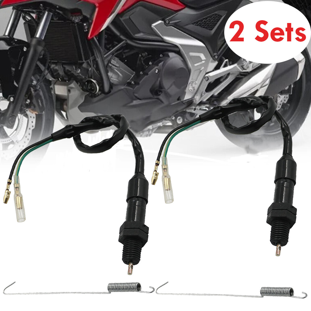 2X Universal Rear Brake Stop Light Switch Spring For Honda Yamaha ATV Motorcycle