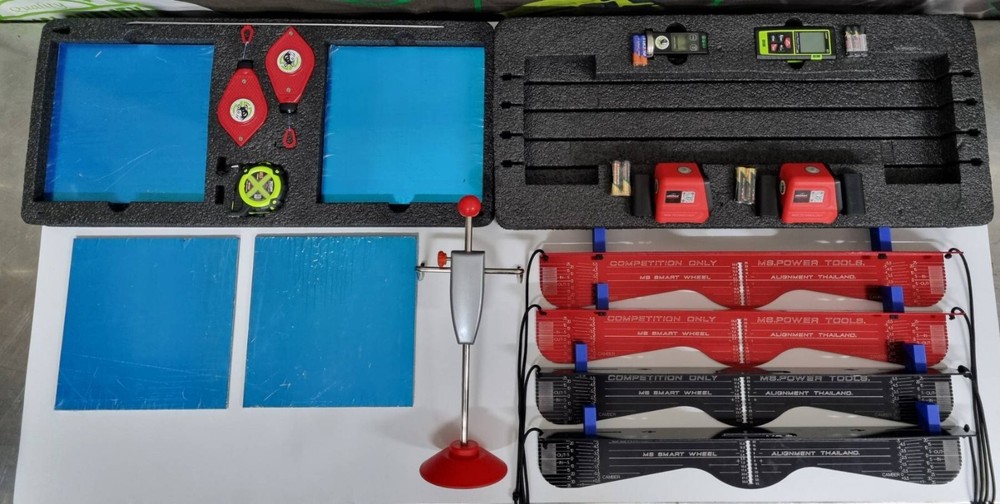 Ms Smart Wheels Alignment tools (SET B : with Laser equipment)