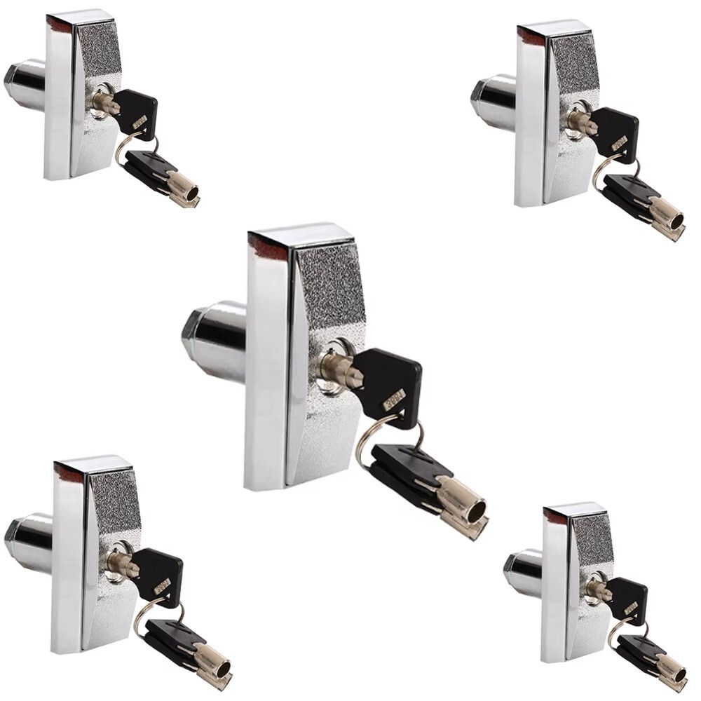 5 Keyed Different Vending Machine T Handle Lock Water Vending Snack machine