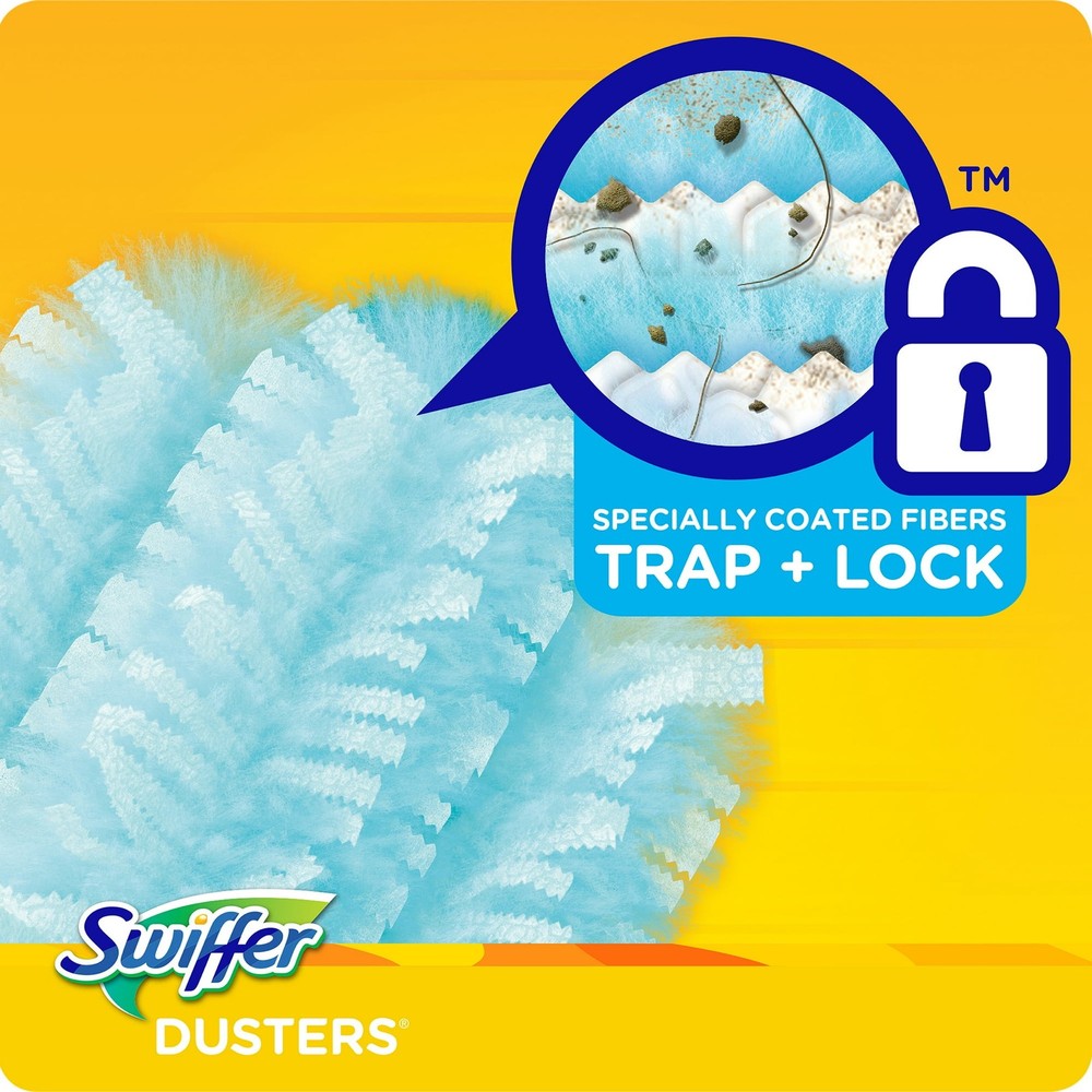 3 PACK Swiffer Dusters Refill, Feather & Microfiber Duster Alternative, Lavender