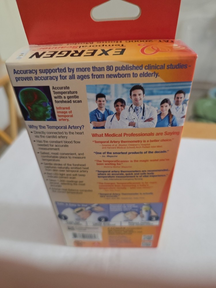 Exergen ComfortScanner TAT‑2000C Forehead Thermometer