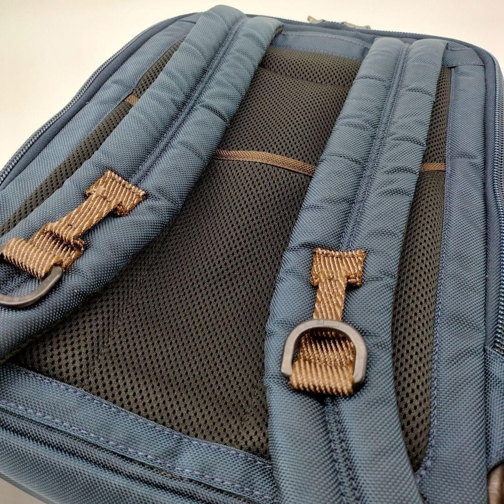 Tumi ALPHA BRAVO Navy Backpack Rucksack Used 22202