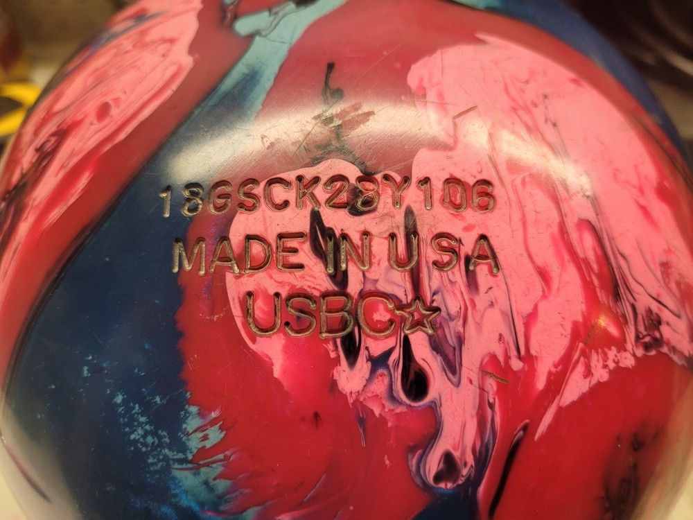 15# 900 Global, Space Time Continuum Bowling Ball