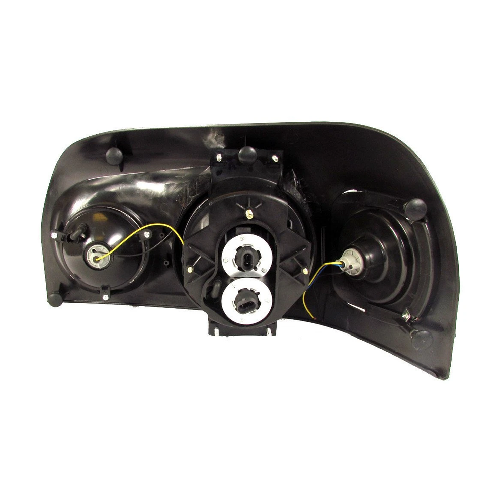 Fortpro Black Headlight for Freightliner Century 2005-2015, Driver Side