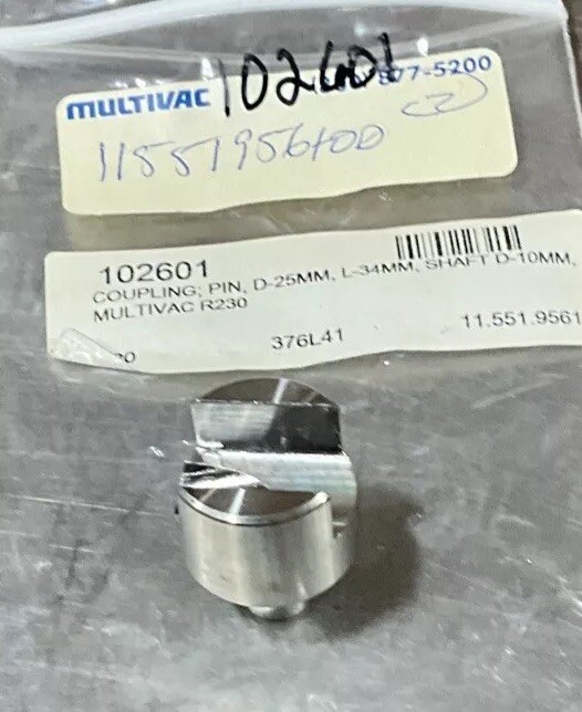 NOS Surplus Multivac 102601 Coupling Pin