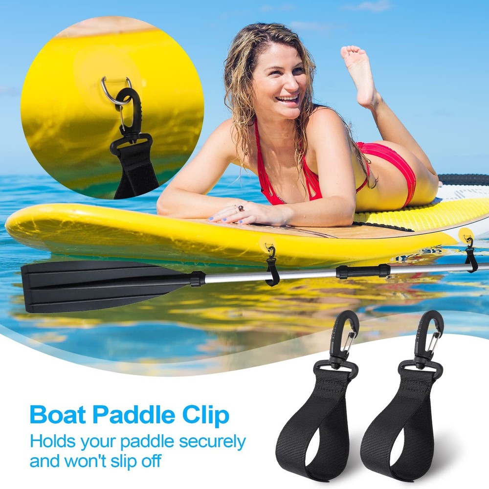 Upgraded Kayak Paddle Holder, Board Accessories, Inflatable Boat Storage, Set...