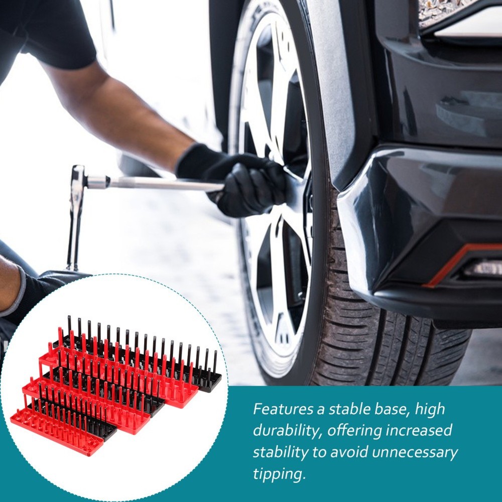 6 Pcs Socket Organizer Set Storage Tray Sockets Holders Organizers