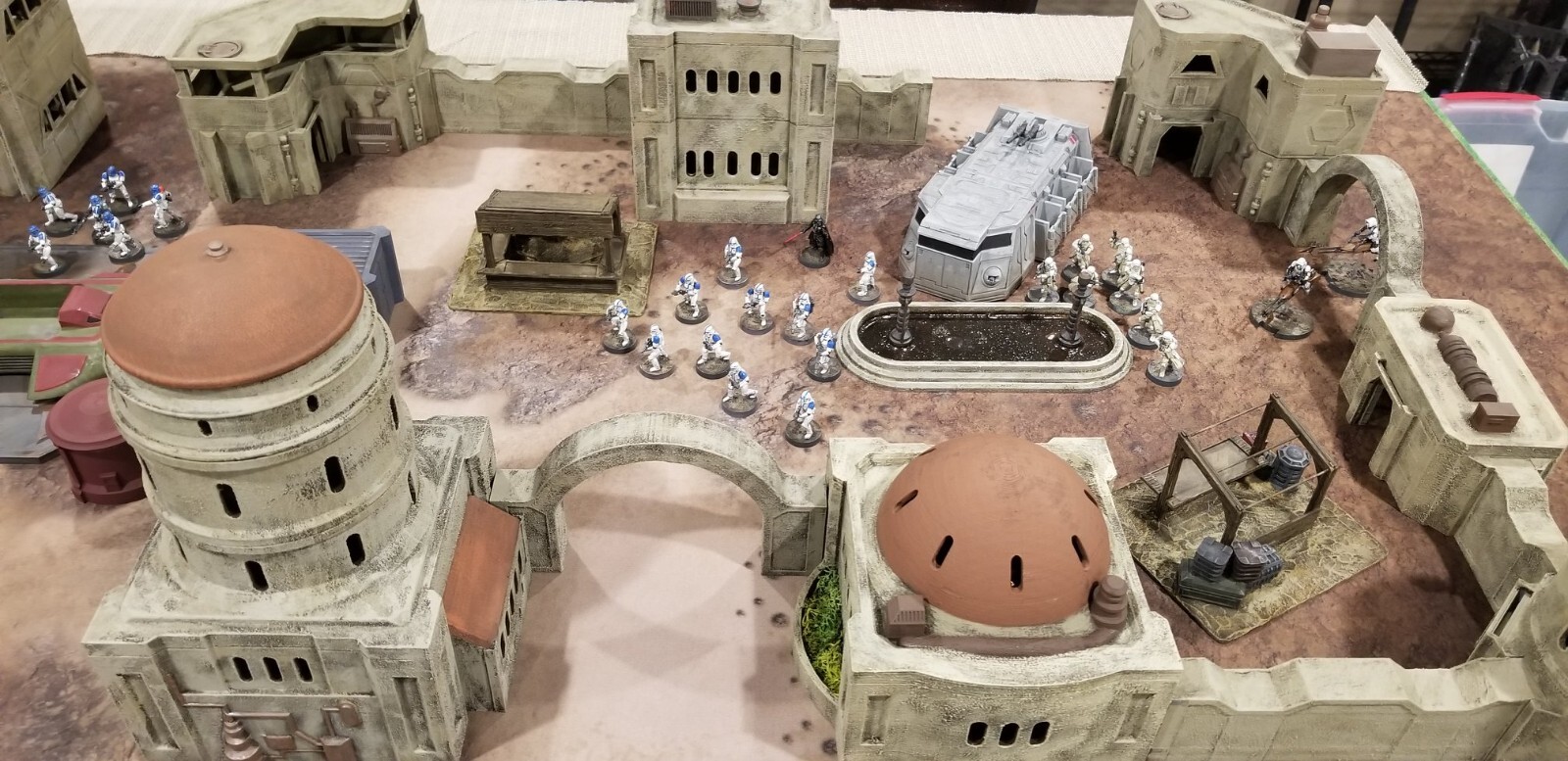 Desert Tower Building 28mm Legion Sci-fi Tabletop Terrain
