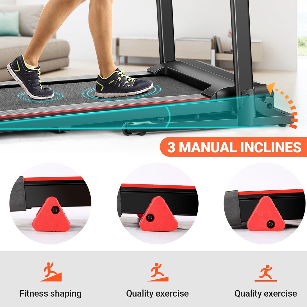 Treadmill with Desk Workstation&Adjustable Height Folding Treadmill with Incline