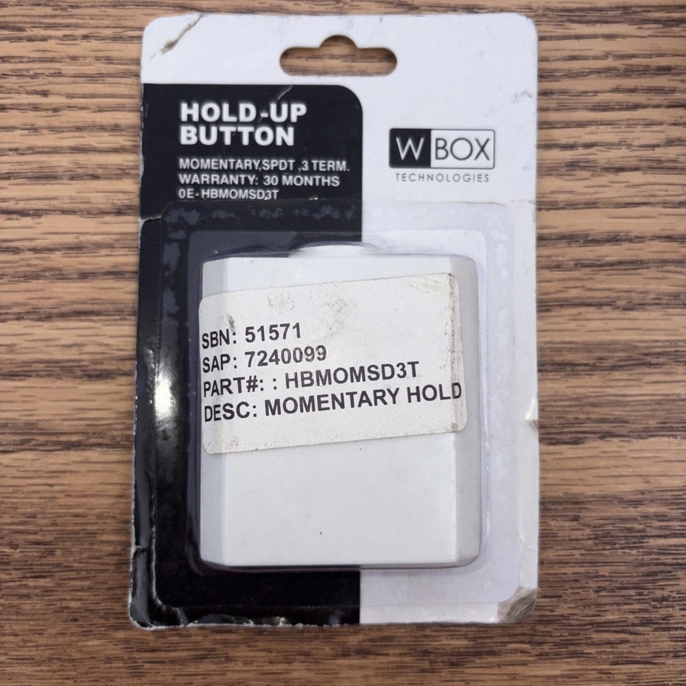 WBox Hold-Up Button OE-HBMOMSD3T