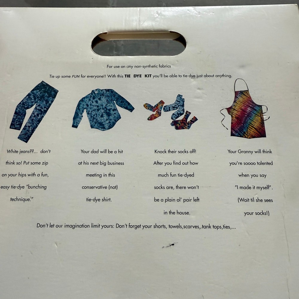 Jacquard Tie Dye Kit NIB