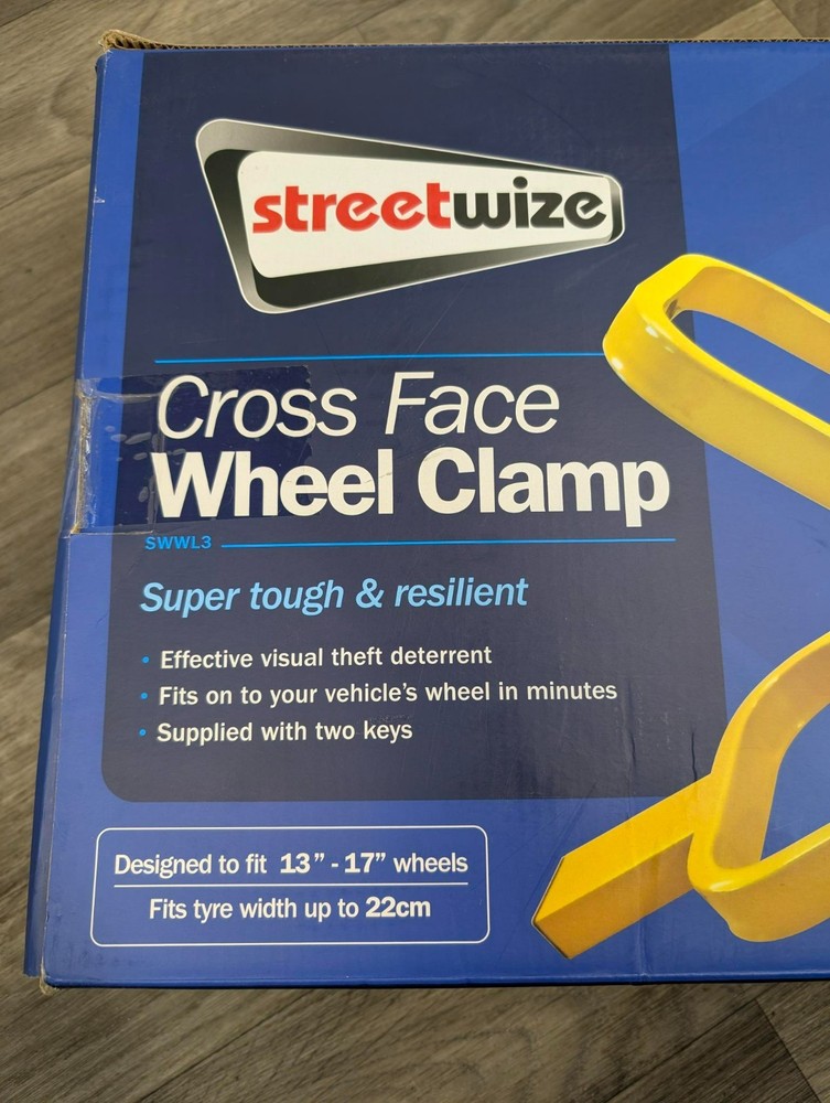 Streetwize Crossfade Wheel Lock
