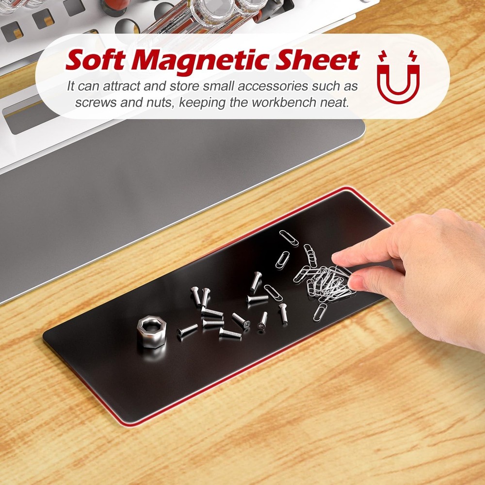 Screwdriver Organizer Holder Screw-Driver Storage Rack for Desktop, Angle and...