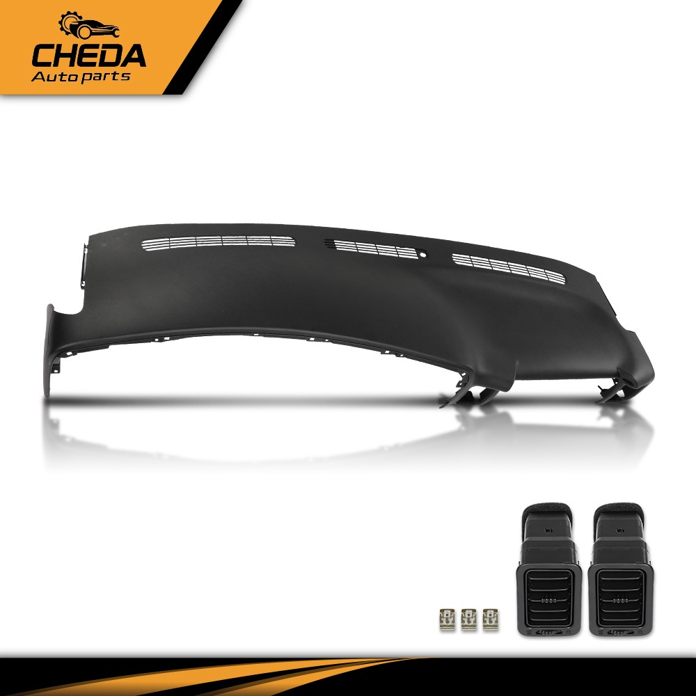 Fit For 1999-2006 Chevrolet Silverado / GMC Sierra Upper Dash Board Cover Black