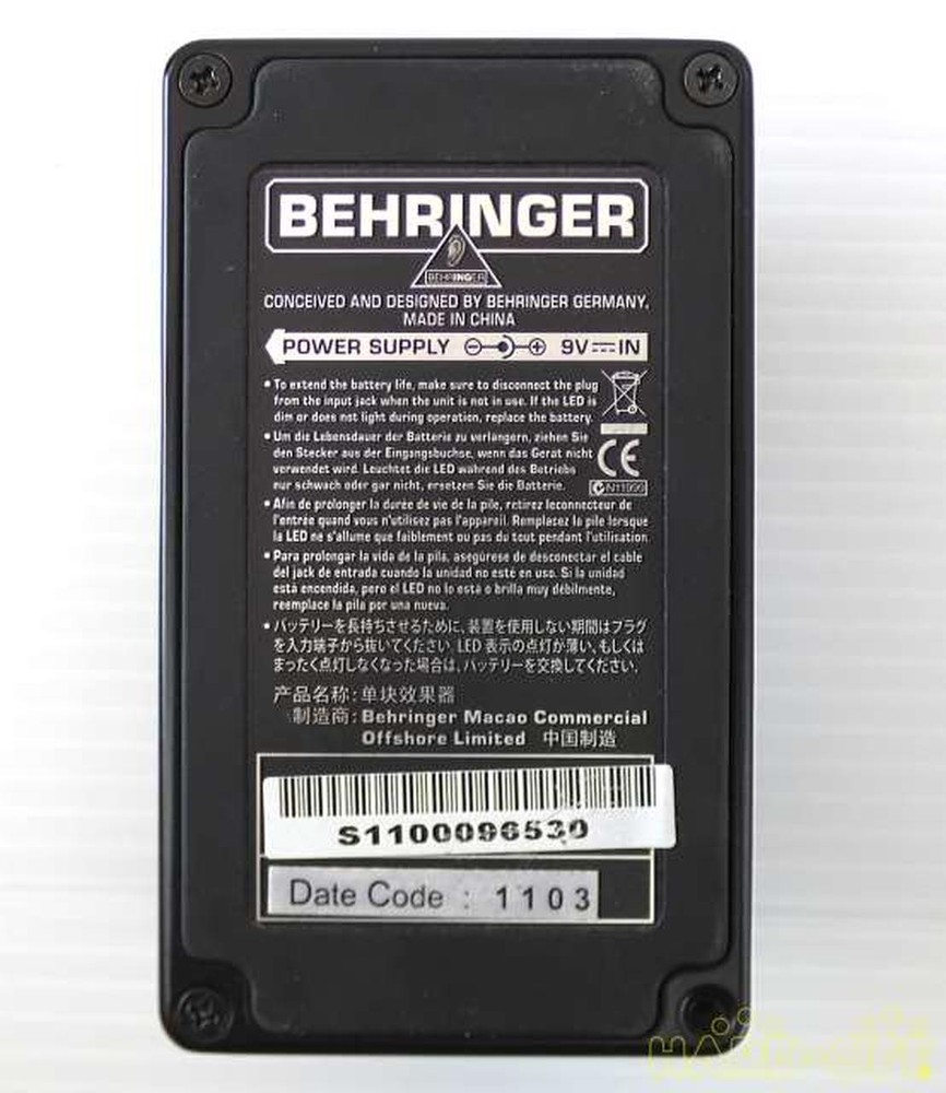 BEHRINGER Model DC9