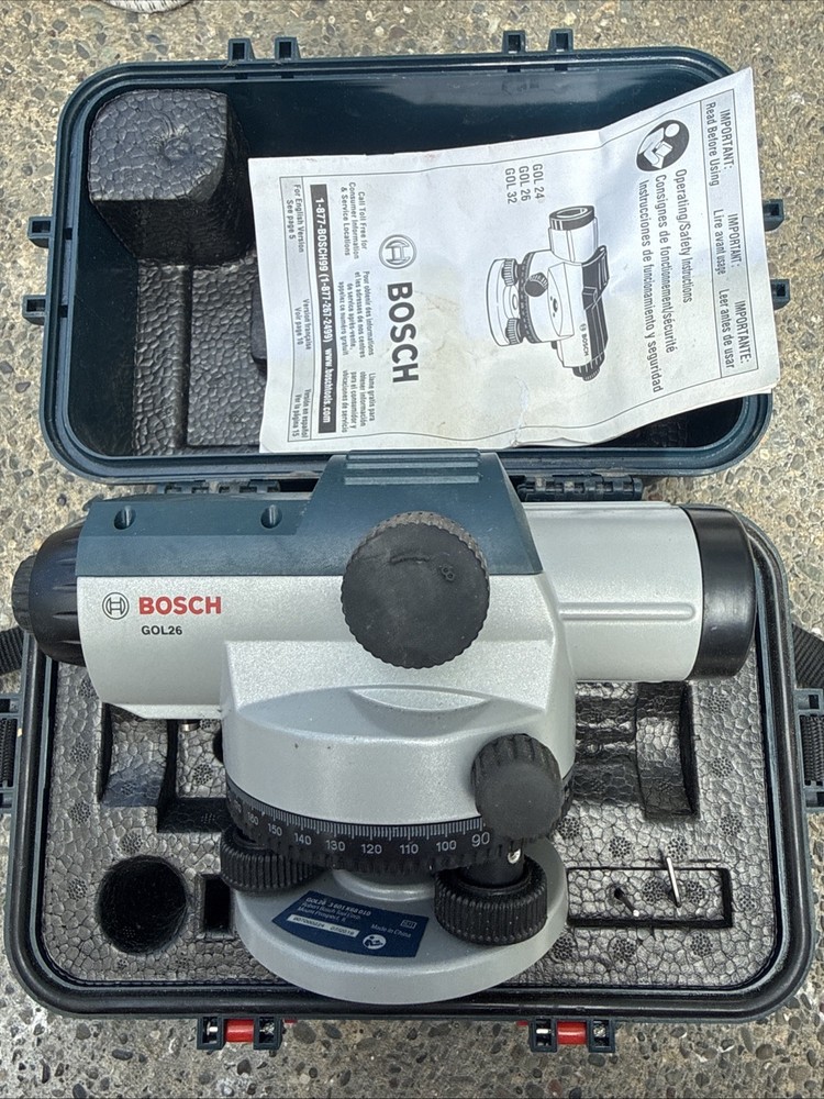 BOSCH GOL26 PROFESSIONAL OPTICAL 26X AUTO LEVEL