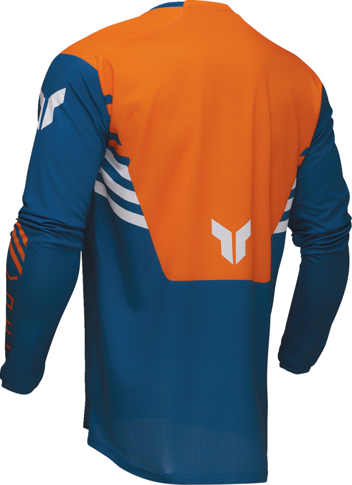 Thor 2025 LAUNCHMODE Zone Motocross Offroad Jersey Blue