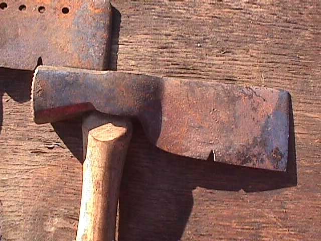 VINTAGE PLUMB and VAUGHAN ROOFING HATCHET AXE