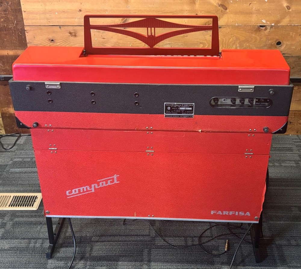 Vintage Farfisa Combo Compact 61-Key Organ CC 23 Compact