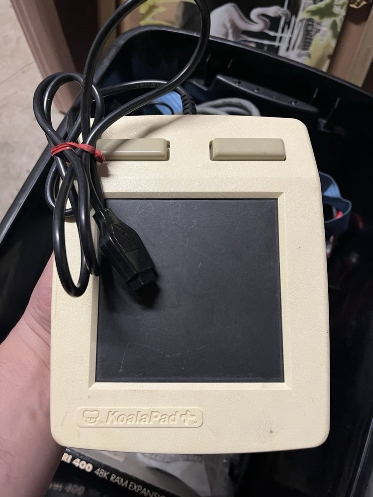 Vtg Koala Pad Touch Tablet Model 005 For Apple IIe Llc Computers (CN475EPAD001)