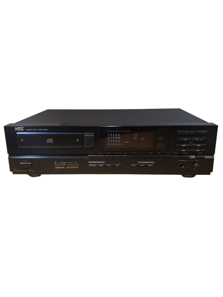 NEC CD-630 Digital Audio Component/ Compact Disc Player Vintage | Tested