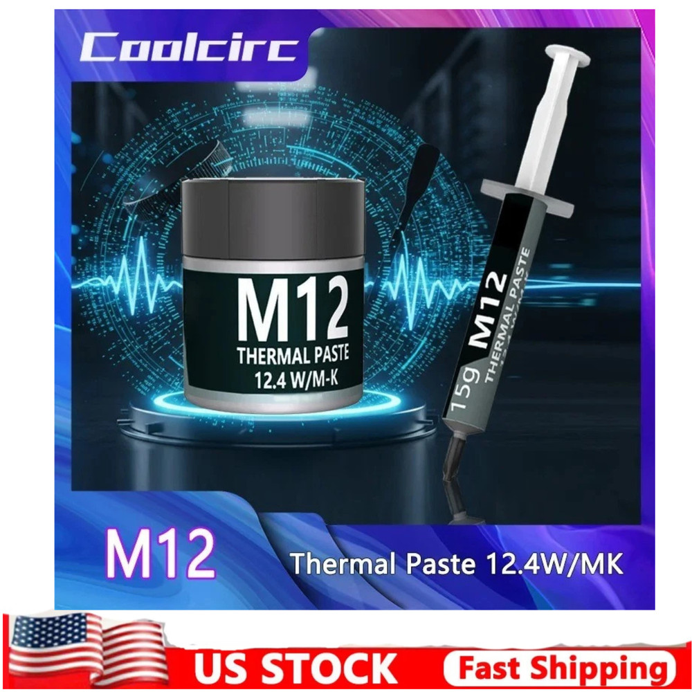 Cool Thermal Paste Silicone Grease 12.4W/MK with Scraper for PC CPU GPU