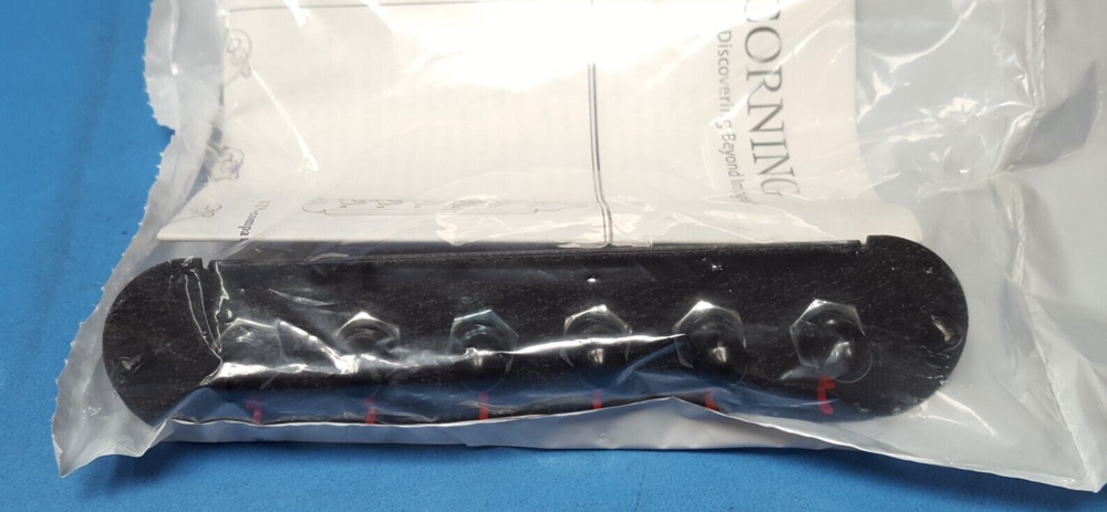 FIBER PATCH PANEL, CCH-CP06-15T, 6 CORD, Corning, ST MULTIMODE/ MM LOADED