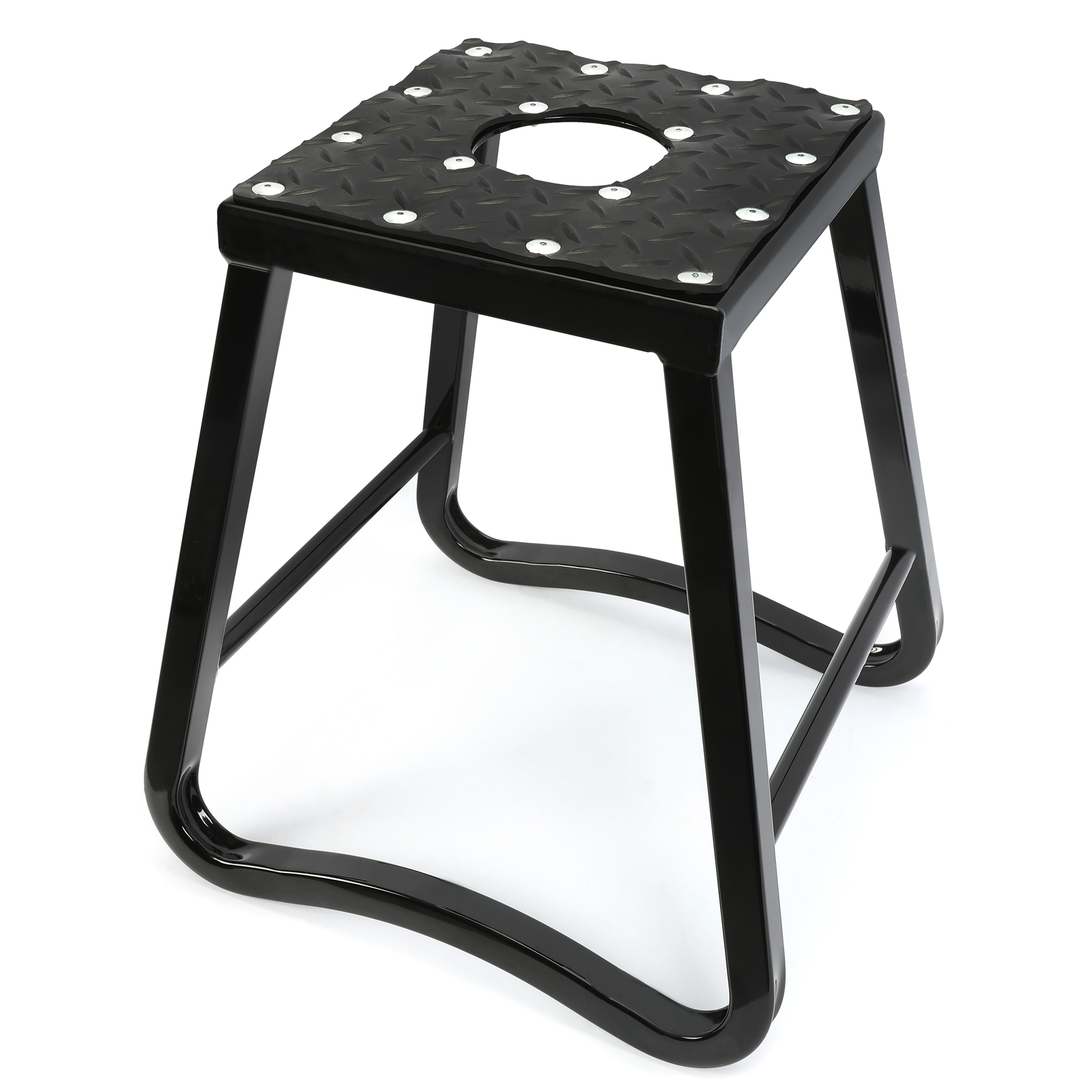 Motorcycle Motocross Dirt Bike Panel Stand 880 LBS Removable Black