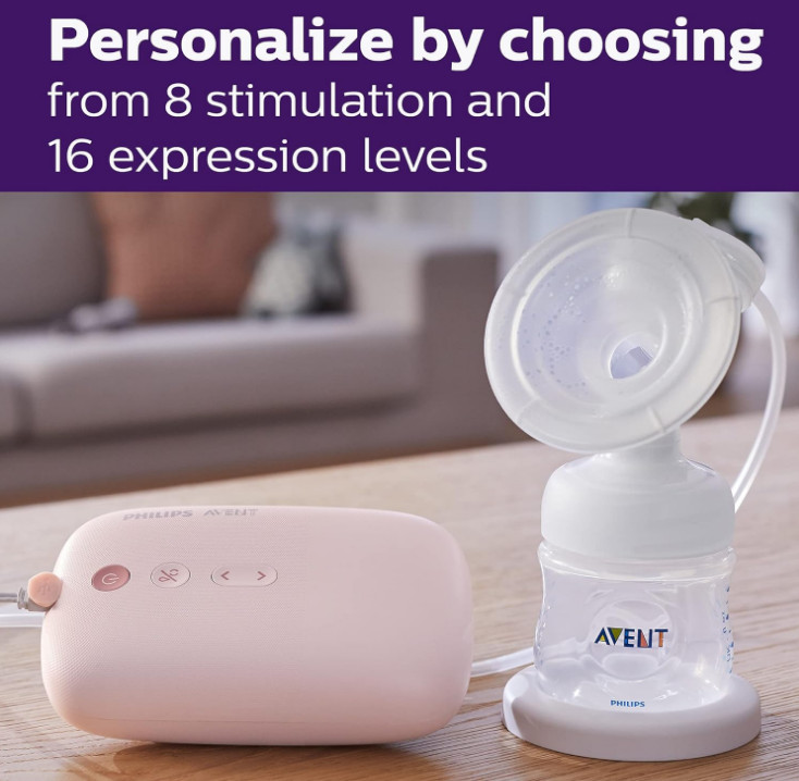 Philips Avent Single Electric Breast Pump Advanced, with Motion Technology