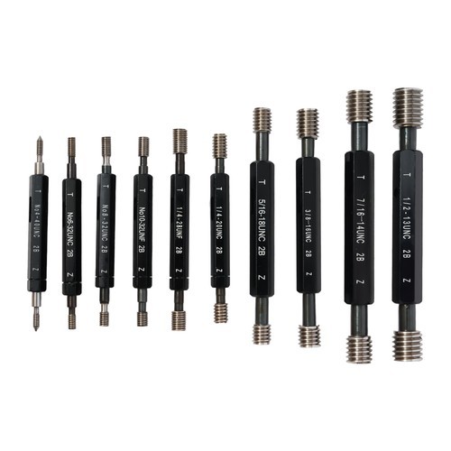 10Pcs -Precision Double End Thread Plug Detection Gauge American Thread Bore