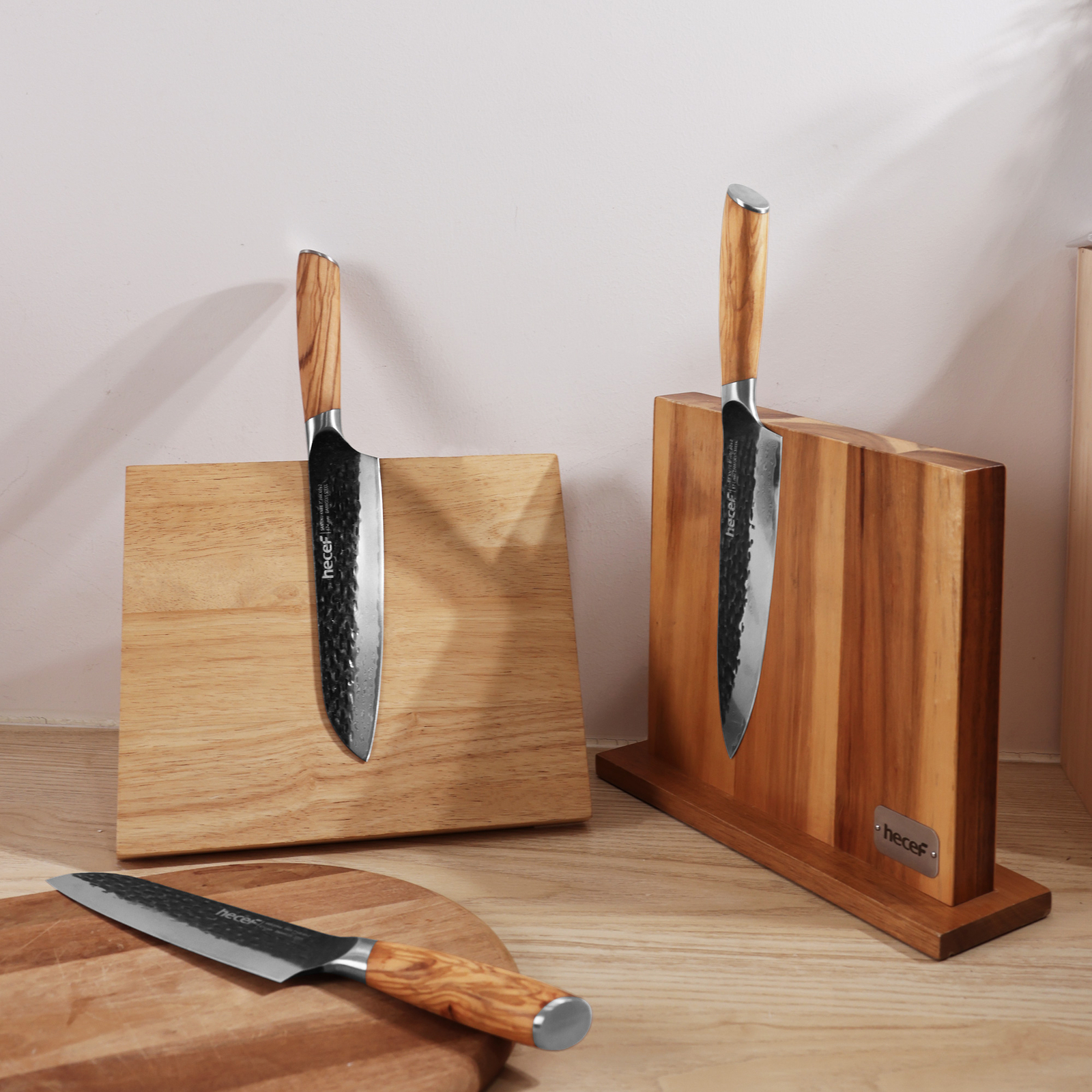 7in Chef Knife Damascus Super Sharp Carbon Stainless Japanese Knife w/ gift box