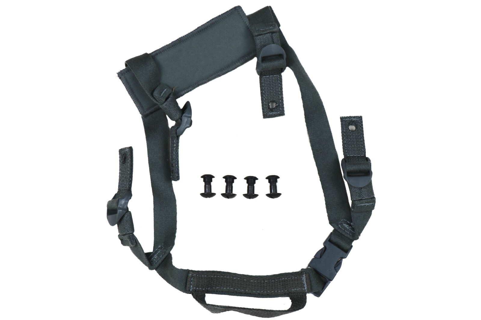 Advanced Combat Helmet ACH MICH 4-Point Chin Strap Hardware