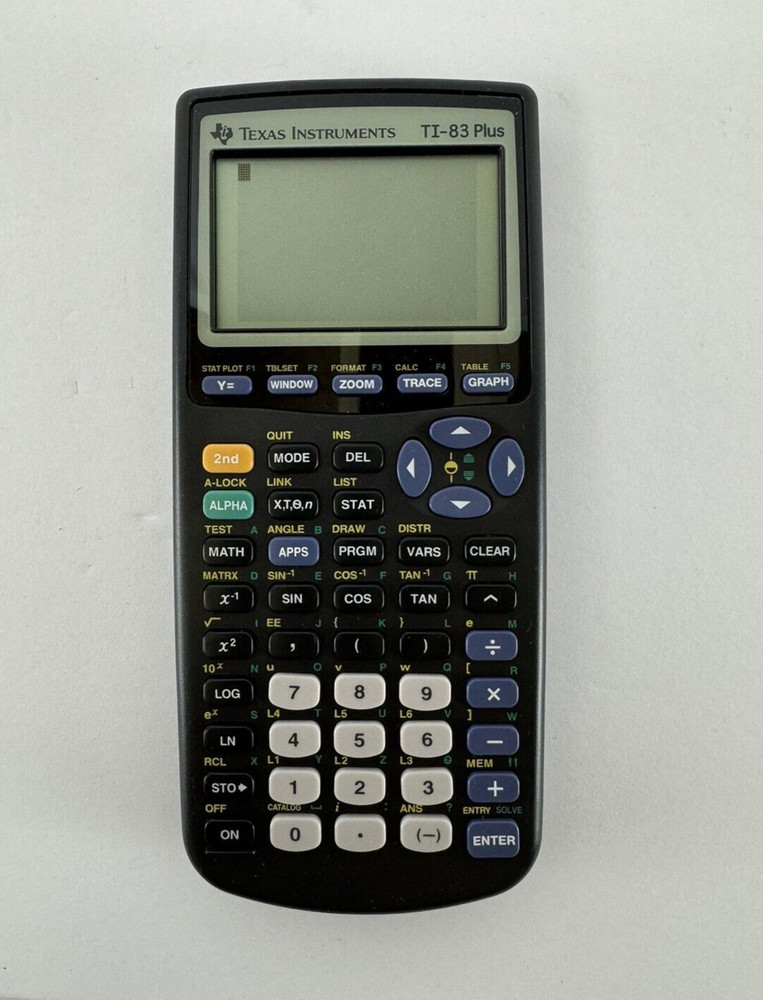 TI-83 Texas Instruments Calculator Tested Working Clean