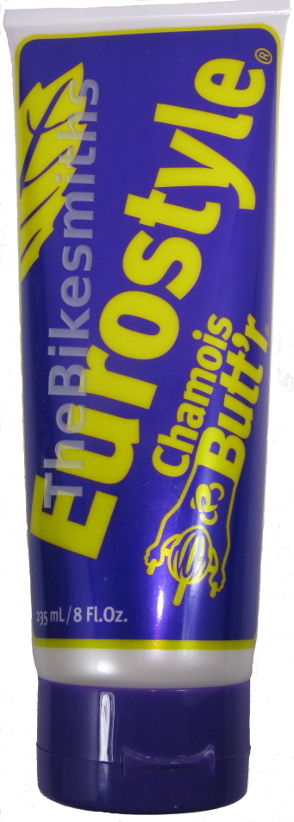 Chamois Butt'r Eurostyle Cooling Cream Butter Road Bike Cycling Shorts 8oz Tube