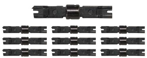 Lot10replacement110blade: punch down tool Cat5e/6ethernet/keystone/patch panel{T
